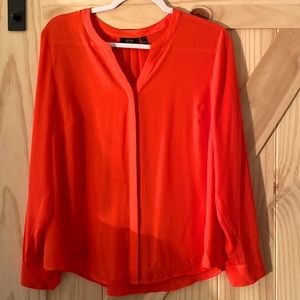 Apt. 9 Women's Vivid Orange Blouse